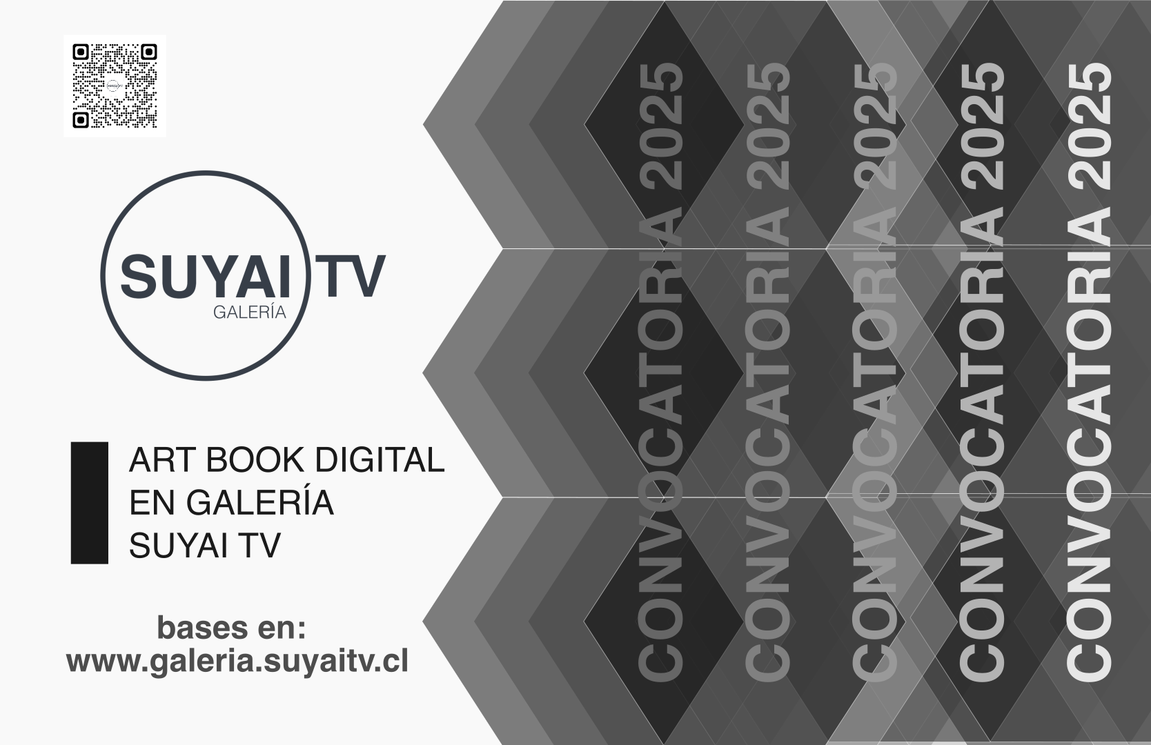 Convocatoria para exposiciones digitales en Galería Suyai TV.