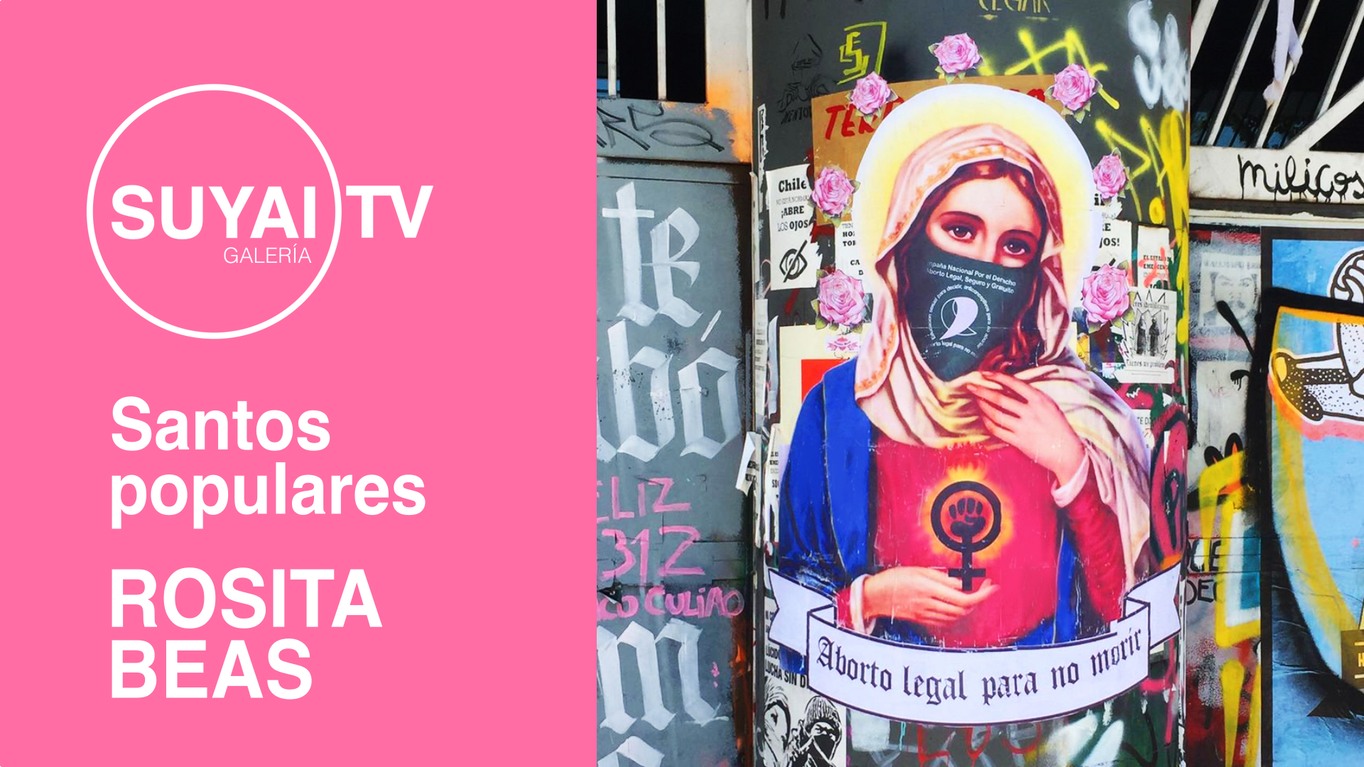 Rosita Beas presenta “Santos populares” en Galería Suyai TV