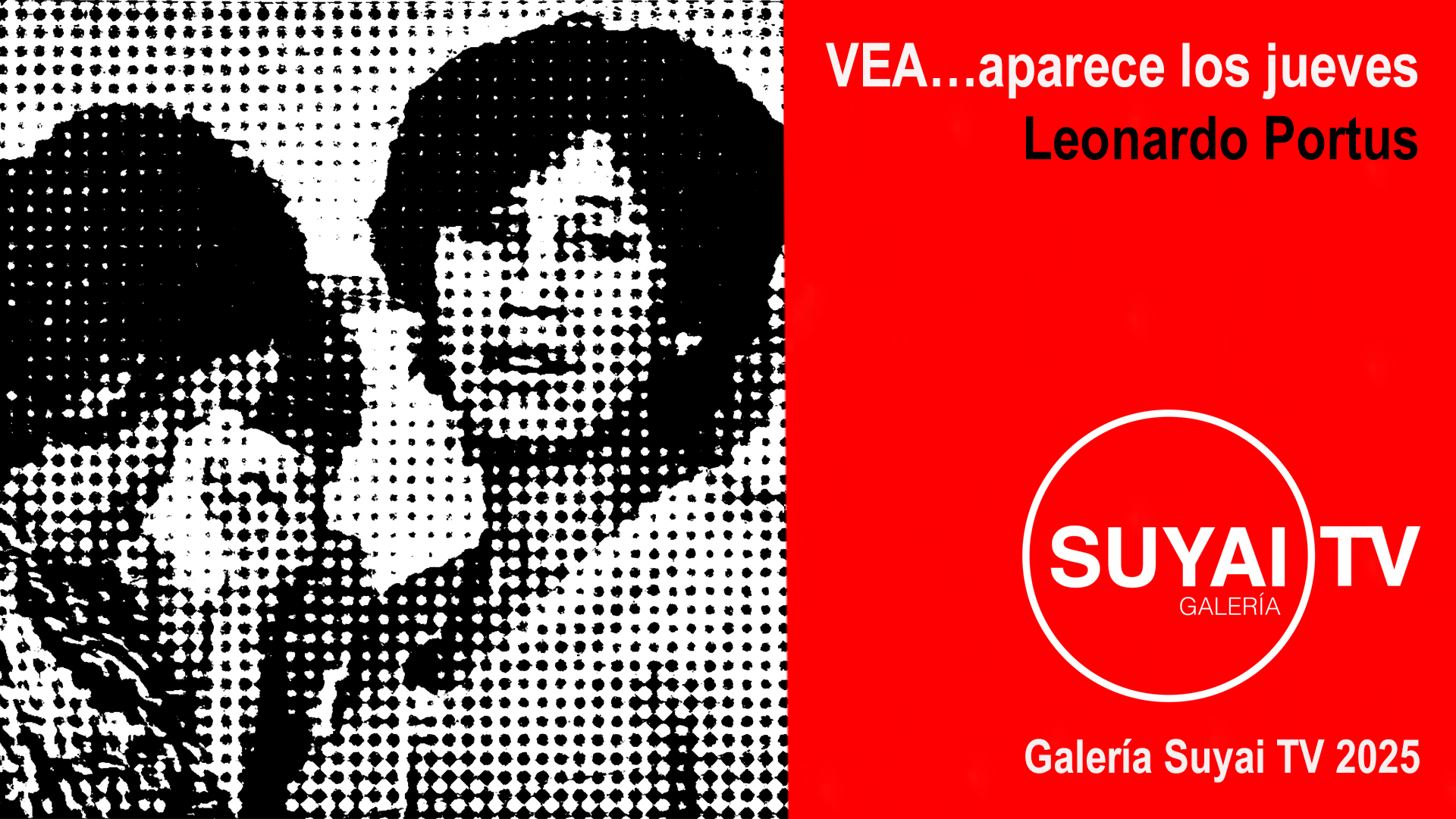 Leonardo Portus expone en Galería Suyai TV una muestra visual sobre ciudad, archivo y memoria popular